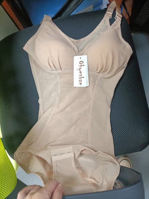One-piece shapewear corset corset high waist abdominal pants one-piece bodysuit suspenders bra bra crotch row button buttocks lifting pants