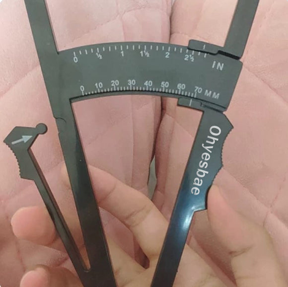 Body Fat Measurement Device - Accurately Measure Your Body Fat with Skinfold Caliper