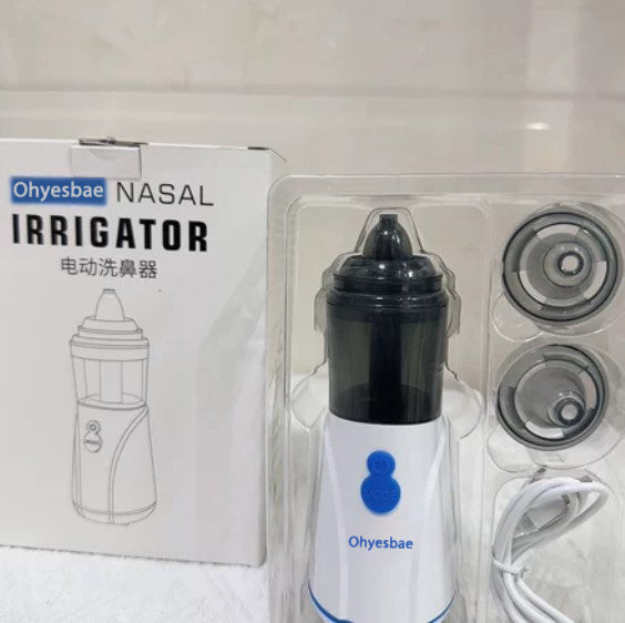 Electric nasal washer physiological sea saline nasal rinse children adults anti-choking nasal washer nasal wash