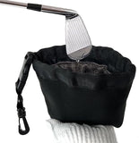 JoyFishing Golf Club Cleaner, Golf Ball Cleaning Bag,Portable Detachable Golf Club Brush Groove Cleaner,Waterproof Clean Face Technology Liner,Machine Washable Dry Neoprene Exterior