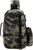 Pro Fishing Backpack,Fishing Tackle Bag with Rod Gear Holder,Fishing Tackle Storage Bag for Fishing Hiking Camping Hunting,Fishing Gifts for Men,Lightweight (CamoB)