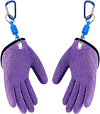 JoyFishing Fishing Glove with Magnet Release,Fishing Catching Gloves Non-Slip,Fisherman Professional Fishing Glove,Fishing Puncture Proof Gloves,Fish Gloves for handling