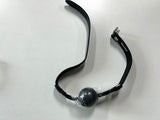 SM Bite Gag and Sex Silicone Ball Gag Set,Adult Roleplay,Black