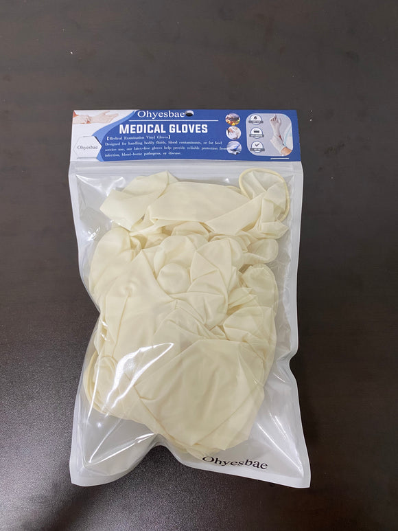 Disposable Medical Gloves, Latex-Free, Powder-Free,for Hospital and Home Use