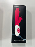 Rechargeable G Spot Vibrator with Clitoral Stimulator and Anal Stimulation - Adult Sex Toy for Women