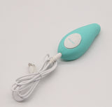 Lactation massage USB rechargeable silicone chest instrument care breast vibration chest massager