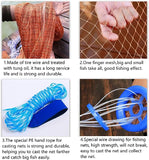 Handmade Saltwater cast nets for Fishing,Fishing Cast Net with Heavy Duty Real Zinc Sinker Weights for Bait,JoyFishing Tire Line Fish Heavy Duty Throw Net 4FT/5FT/6FT Radius Frisbee Fishing Nets
