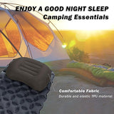 JoyFishing Camping Pillow,Inflatable Pillow, Ultralight Portable Compact Inflatable Pillow,Ergonomic Inflating Pillows Use as a Beach Pillow or Hammock Pillow,Compressible,Comfortable,Waterproof