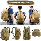 JoyFishing Military tactical backpack,30L Large Assault Pack,Military Army Rucksack,3 Day Bug Out Bag for outdoor hiking hunting (Khaki)