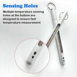 JoyFishing Fishing Thermometer,Fly Fishing Water Stream Thermometer Fishing Accessories, Red Water Thermometer Fly Fishing Tools and Accessories,Outdoor Water Stream Temperature Tools