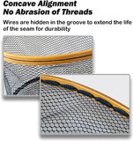 Fly Fishing Landing Net,Wooden Frame Fishing Net,JoyFishing Soft Rubber Catch and Release Fish Net,Trout Fishing Net Gifts for Fly Fishing Gear