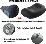JoyFishing Camping Pillow,Inflatable Pillow, Ultralight Portable Compact Inflatable Pillow,Ergonomic Inflating Pillows Use as a Beach Pillow or Hammock Pillow,Compressible,Comfortable,Waterproof