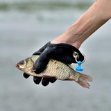JoyFishing Fishing Glove, Fisherman Professional Catch Fish Gloves,Fishing Glove with Magnet Release,Anti-Slip Textured Grip Palm Cut Puncture Resistant Fishing Glove for Men
