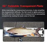 Fish Ruler 53",Fishing Measuring Tape,JoyFishing Fish Ruler for Boat, Widened Fish Ruler Accessories,Marine Fishing Measuring Tool for Fish Boat Kayak Yacht