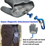JoyFishing Fishing Glove for Men with Magnet Release,Fisherman Professional Catch Fish Gloves Cut/Puncture, Fish Handling Gloves with Fishing Towel for Outdoor Fishing