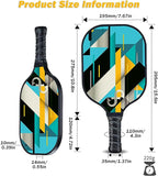 Pickleball Paddles,USAPA Approved Pro Pickleball Paddle,JoyFishing Carbon Fiber Surface Pickleball Rackets,Aramid Honeycomb core Pickleball Set with 4 Pickleball Balls/Paddle Cover,for Men Women