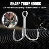 4PCS Fishing Lures Fishing Spoons,Special Shaped Hard Metal Sequin Fishing Jigs Baits,JoyFishing Spoof Gifts Wobble Feathers Fishing Hook for Freshwater Fishing Lovers