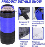 Camping Sleeping Bag,Heated Sleeping Bag 3-4 Season Warm/Cool Weather,JoyFishing Fall Lightweight Waterproof Sleeping Bags for Adults Kids,Outdoors Camping Bed Traveling Gear Equipment