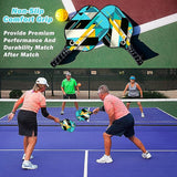 Pickleball Paddles,USAPA Approved Pro Pickleball Paddle,JoyFishing Carbon Fiber Surface Pickleball Rackets,Aramid Honeycomb core Pickleball Set with 4 Pickleball Balls/Paddle Cover,for Men Women