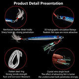 Lead Vertical Jigs Saltwater Artificial Bait,Speed Jigging Slow Jigging Pitching Lures,JoyFishing Glow Lead Jigs 60g/100g/150g Fishing Lures for Tuna,Grouper,Dogtooth,Bass,Salmon