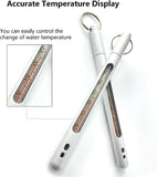 JoyFishing Fishing Thermometer,Fly Fishing Water Stream Thermometer Fishing Accessories, Red Water Thermometer Fly Fishing Tools and Accessories,Outdoor Water Stream Temperature Tools