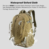 JoyFishing Military tactical backpack,30L Large Assault Pack,Military Army Rucksack,3 Day Bug Out Bag for outdoor hiking hunting (Khaki)