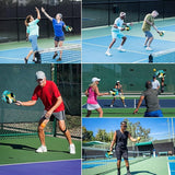 Pickleball Paddles,USAPA Approved Pro Pickleball Paddle,JoyFishing Carbon Fiber Surface Pickleball Rackets,Aramid Honeycomb core Pickleball Set with 4 Pickleball Balls/Paddle Cover,for Men Women