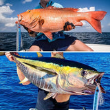 Lead Vertical Jigs Saltwater Artificial Bait,Speed Jigging Slow Jigging Pitching Lures,JoyFishing Glow Lead Jigs 60g/100g/150g Fishing Lures for Tuna,Grouper,Dogtooth,Bass,Salmon