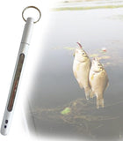 JoyFishing Fishing Thermometer,Fly Fishing Water Stream Thermometer Fishing Accessories, Red Water Thermometer Fly Fishing Tools and Accessories,Outdoor Water Stream Temperature Tools
