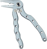 JoyFishing Fishing Pliers Saltwater with Blade Cutter,Aluminum Fishing Multitool Hook Remover for Split Ring,Fishing Line Cutting and Hook Removal-Never Rust,Fishing Gear Gifts for Men