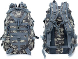JoyFishing Military Tactical Backpack,25L Army 3 Days Assault Pack Bag,Outdoor Tactical Bag Backpack for Men,Molle Rucksack Waterproof (Black)