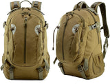 JoyFishing Military tactical backpack,30L Large Assault Pack,Military Army Rucksack,3 Day Bug Out Bag for outdoor hiking hunting (Khaki)