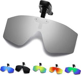 JoyFishing Polarized Sports Sunglasses For Men Women Hat Clip-on Fishing Sunglasses UV400 Protection For Fishing，Cycling