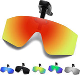 JoyFishing Polarized Sports Sunglasses For Men Women Hat Clip-on Fishing Sunglasses UV400 Protection For Fishing，Cycling