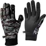 Winter Fishing Gloves Full Finger/Fingerless Gloves,Touchscreen Water Resistant Warm Fishing Gloves for Cold Weather,JoyFishing Pro Anti-Slip Camo Glove for Ice Fishing,Photography