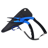 JoyFishing Fishing Pliers Saltwater,Pistol Grip Split Ring Fishing Pliers with Non-Slip Handle, 9-Inch Needle Nose Fishing Pliers,Vanadium Cutters,Coiled Lanyard and Synthetic Sheath
