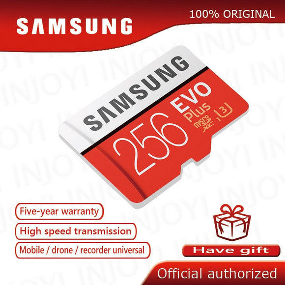Memory Card EVO+ EVO Plus microSD 256GB 128GB 64GB 16GB