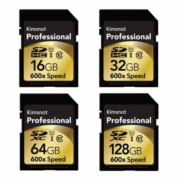 Kimsnot Professional 90Mb/s 64GB 128GB 256GB SDXC SD Card