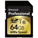 Kimsnot Professional 90Mb/s 64GB 128GB 256GB SDXC SD Card