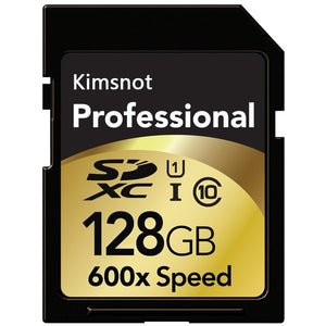 Kimsnot Professional 90Mb/s 64GB 128GB 256GB SDXC SD Card