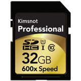 Kimsnot Professional 90Mb/s 64GB 128GB 256GB SDXC SD Card
