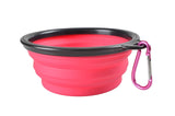 Large Collapsible Pet Folding Silicone Bowl