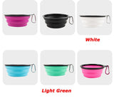 Large Collapsible Pet Folding Silicone Bowl