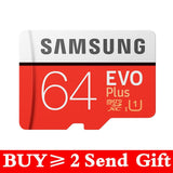Memory Card EVO+ EVO Plus microSD 256GB 128GB 64GB 16GB