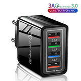 Quick Charge 4.0 USB Charger Universal 4 Port Fast Charging
