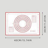 Kneading Dough Mat Silicone Baking Mat