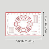 Kneading Dough Mat Silicone Baking Mat