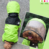 Dog Raincoat Pet Waterproof Detachable