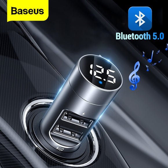 FM Transmitter Car Wireless Bluetooth 5.0