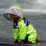 Dog Raincoat Pet Waterproof Detachable